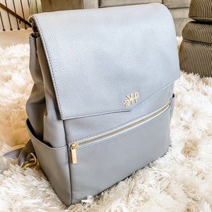 Freshly Picked Classic Diaper Bag Backpack - Stone